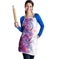 Hawaii Tropical Plant Poni Apron Vibrant Polynesian Pattern LT01 - Polynesian Pride