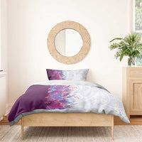 Hawaii Tropical Plant Poni Bedding Set Vibrant Polynesian Pattern