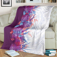 Hawaii Tropical Plant Poni Blanket Vibrant Polynesian Pattern LT01 - Polynesian Pride