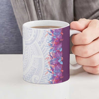 Hawaii Tropical Plant Poni Ceramic Mug Vibrant Polynesian Pattern LT01 - Polynesian Pride