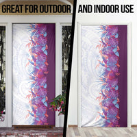 Hawaii Tropical Plant Poni Door Cover Vibrant Polynesian Pattern LT01 - Polynesian Pride
