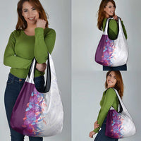 Hawaii Tropical Plant Poni Grocery Bag Vibrant Polynesian Pattern LT01 - Polynesian Pride