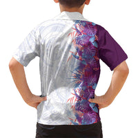 Hawaii Tropical Plant Poni Hawaiian Shirt Vibrant Polynesian Pattern