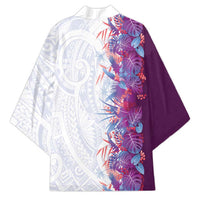 Hawaii Tropical Plant Poni Kimono Vibrant Polynesian Pattern LT01 - Polynesian Pride