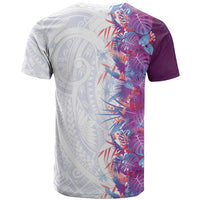 Hawaii Tropical Plant Poni T Shirt Vibrant Polynesian Pattern LT01 - Polynesian Pride