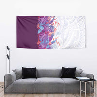 Hawaii Tropical Plant Poni Tapestry Vibrant Polynesian Pattern LT01 - Polynesian Pride