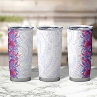 Hawaii Tropical Plant Poni Tumbler Cup Vibrant Polynesian Pattern LT01 - Polynesian Pride