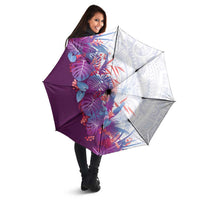 Hawaii Tropical Plant Poni Umbrella Vibrant Polynesian Pattern LT01 - Polynesian Pride