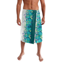 Hawaii Tropical Plant Teal Lavalava Vibrant Polynesian Pattern LT01 Teal - Polynesian Pride