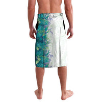 Hawaii Tropical Plant Teal Lavalava Vibrant Polynesian Pattern LT01 - Polynesian Pride