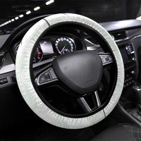Hawaii Tropical Plant Teal Steering Wheel Cover Vibrant Polynesian Pattern LT01 Universal Fit Teal - Polynesian Pride