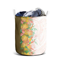 Hawaii Tropical Plant Lenalena Laundry Basket Vibrant Polynesian Pattern LT01 - Polynesian Pride