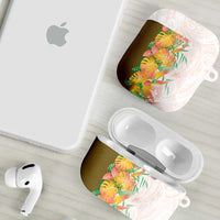Hawaii Tropical Plant Lenalena AirPods Case Vibrant Polynesian Pattern LT01 - Polynesian Pride