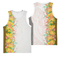 Hawaii Tropical Plant Lenalena Basketball Jersey Vibrant Polynesian Pattern