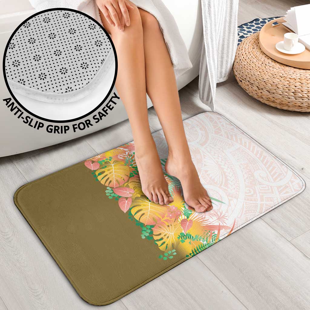 Hawaii Tropical Plant Lenalena Bathroom Set Vibrant Polynesian Pattern LT01 - Polynesian Pride