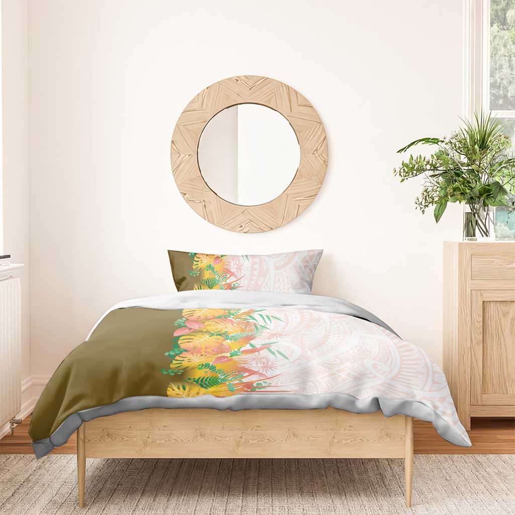 Hawaii Tropical Plant Lenalena Bedding Set Vibrant Polynesian Pattern LT01 - Polynesian Pride