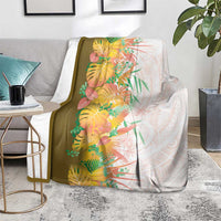 Hawaii Tropical Plant Lenalena Blanket Vibrant Polynesian Pattern LT01 - Polynesian Pride
