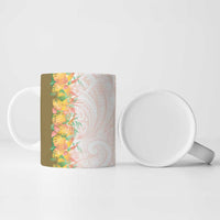 Hawaii Tropical Plant Lenalena Ceramic Mug Vibrant Polynesian Pattern LT01 - Polynesian Pride