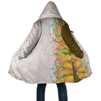 Hawaii Tropical Plant Lenalena Cloak Vibrant Polynesian Pattern LT01 Unisex Yellow - Polynesian Pride