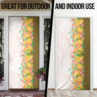 Hawaii Tropical Plant Lenalena Door Cover Vibrant Polynesian Pattern LT01 - Polynesian Pride