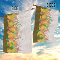 Hawaii Tropical Plant Lenalena Garden Flag Vibrant Polynesian Pattern LT01 - Polynesian Pride