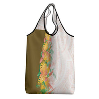 Hawaii Tropical Plant Lenalena Grocery Bag Vibrant Polynesian Pattern LT01 - Polynesian Pride