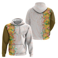 Hawaii Tropical Plant Lenalena Hoodie Vibrant Polynesian Pattern LT01 - Polynesian Pride