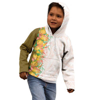 Hawaii Tropical Plant Lenalena Kid Hoodie Vibrant Polynesian Pattern LT01 - Polynesian Pride