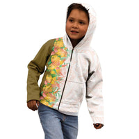 Hawaii Tropical Plant Lenalena Kid Hoodie Vibrant Polynesian Pattern LT01 - Polynesian Pride