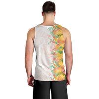 Hawaii Tropical Plant Lenalena Men Tank Top Vibrant Polynesian Pattern LT01 - Polynesian Pride