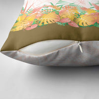 Hawaii Tropical Plant Lenalena Pillow Cover Vibrant Polynesian Pattern LT01 - Polynesian Pride