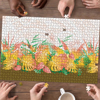 Hawaii Tropical Plant Lenalena Puzzle Vibrant Polynesian Pattern LT01 - Polynesian Pride