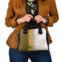 Hawaii Tropical Plant Lenalena Shoulder Handbag Vibrant Polynesian Pattern LT01 - Polynesian Pride
