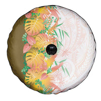 Hawaii Tropical Plant Lenalena Spare Tire Cover Vibrant Polynesian Pattern LT01 - Polynesian Pride