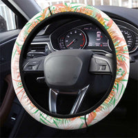 Hawaii Tropical Plant Lenalena Steering Wheel Cover Vibrant Polynesian Pattern LT01 - Polynesian Pride