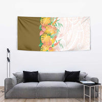 Hawaii Tropical Plant Lenalena Tapestry Vibrant Polynesian Pattern LT01 - Polynesian Pride
