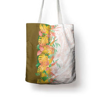 Hawaii Tropical Plant Lenalena Tote Bag Vibrant Polynesian Pattern LT01 - Polynesian Pride