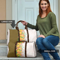 Hawaii Tropical Plant Lenalena Travel Bag Vibrant Polynesian Pattern LT01 - Polynesian Pride