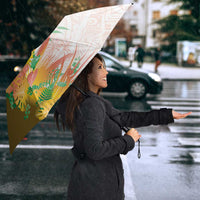Hawaii Tropical Plant Lenalena Umbrella Vibrant Polynesian Pattern LT01 - Polynesian Pride