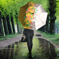 Hawaii Tropical Plant Lenalena Umbrella Vibrant Polynesian Pattern LT01 - Polynesian Pride