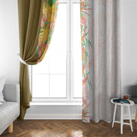 Hawaii Tropical Plant Lenalena Window Curtain Vibrant Polynesian Pattern LT01 - Polynesian Pride