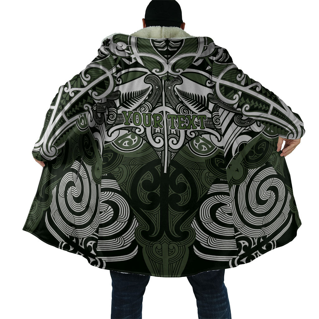 Personalised Maori Ngati Awa Cloak Silver Fern Kowhaiwhai Art LT01 - Polynesian Pride