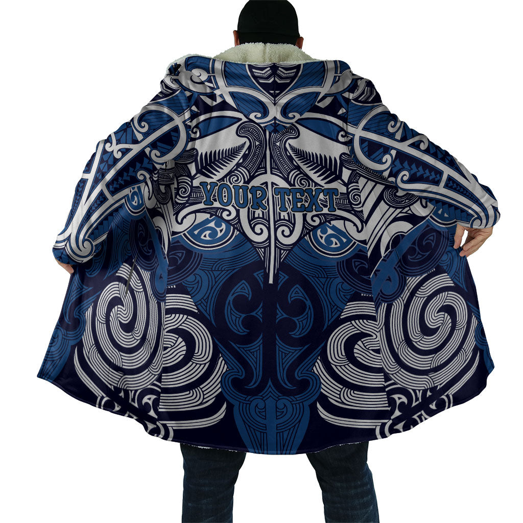 Personalised Maori Ngati Kahungunu Cloak Silver Fern Kowhaiwhai Art LT01 - Polynesian Pride