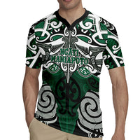 Personalised Maori Ngati Maniapoto Rugby Jersey Silver Fern Kowhaiwhai Art LT01 - Polynesian Pride