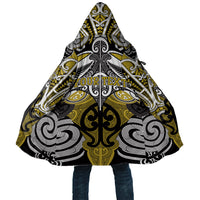 Personalised Maori Ngati Whatua Cloak Silver Fern Kowhaiwhai Art LT01 Unisex Yellow - Polynesian Pride