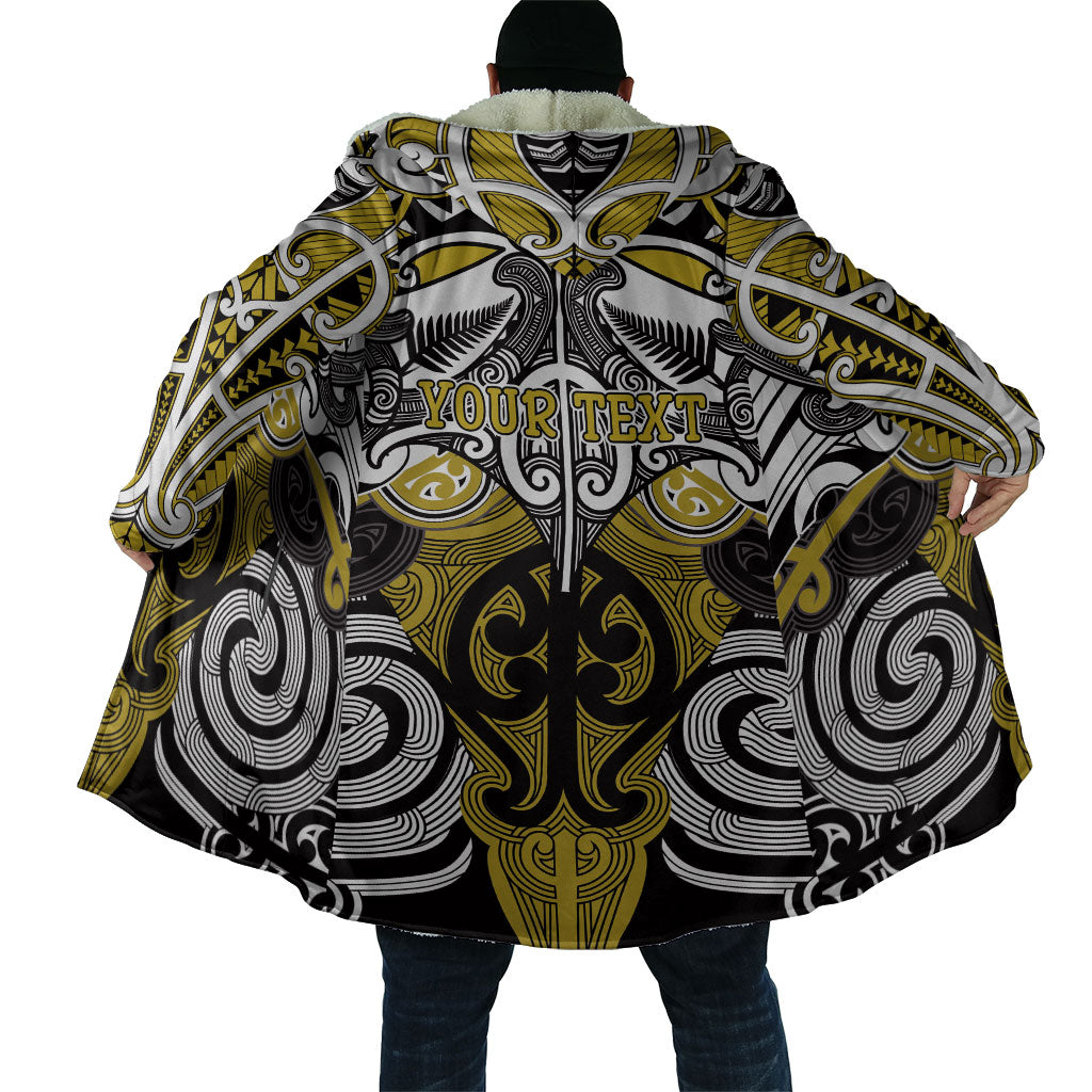 Personalised Maori Ngati Whatua Cloak Silver Fern Kowhaiwhai Art LT01 - Polynesian Pride
