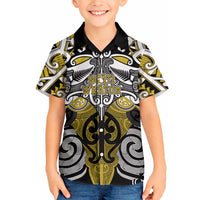 Personalised Maori Ngati Whatua Hawaiian Shirt Silver Fern Kowhaiwhai Art LT01 - Polynesian Pride