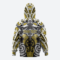 Personalised Maori Ngati Whatua Hoodie Silver Fern Kowhaiwhai Art LT01 - Polynesian Pride