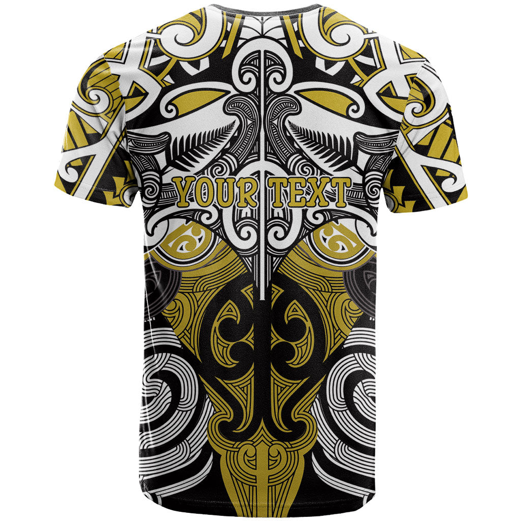 Personalised Maori Ngati Whatua T Shirt Silver Fern Kowhaiwhai Art LT01 - Polynesian Pride