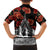 New Zealand ANZAC Day Family Matching Long Sleeve Bodycon Dress and Hawaiian Shirt Poppy With Polynesian Pattern LT01 - Polynesian Pride